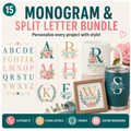 Monogram & Split Letter Bundle
