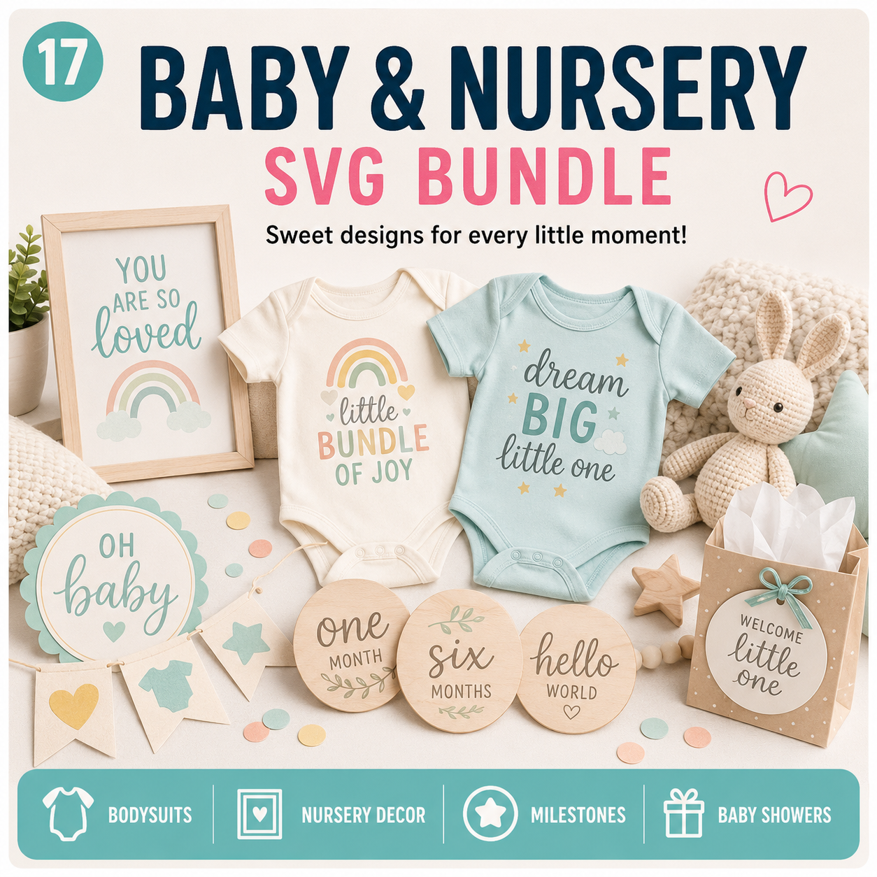 Baby & Nursery SVG Bundle